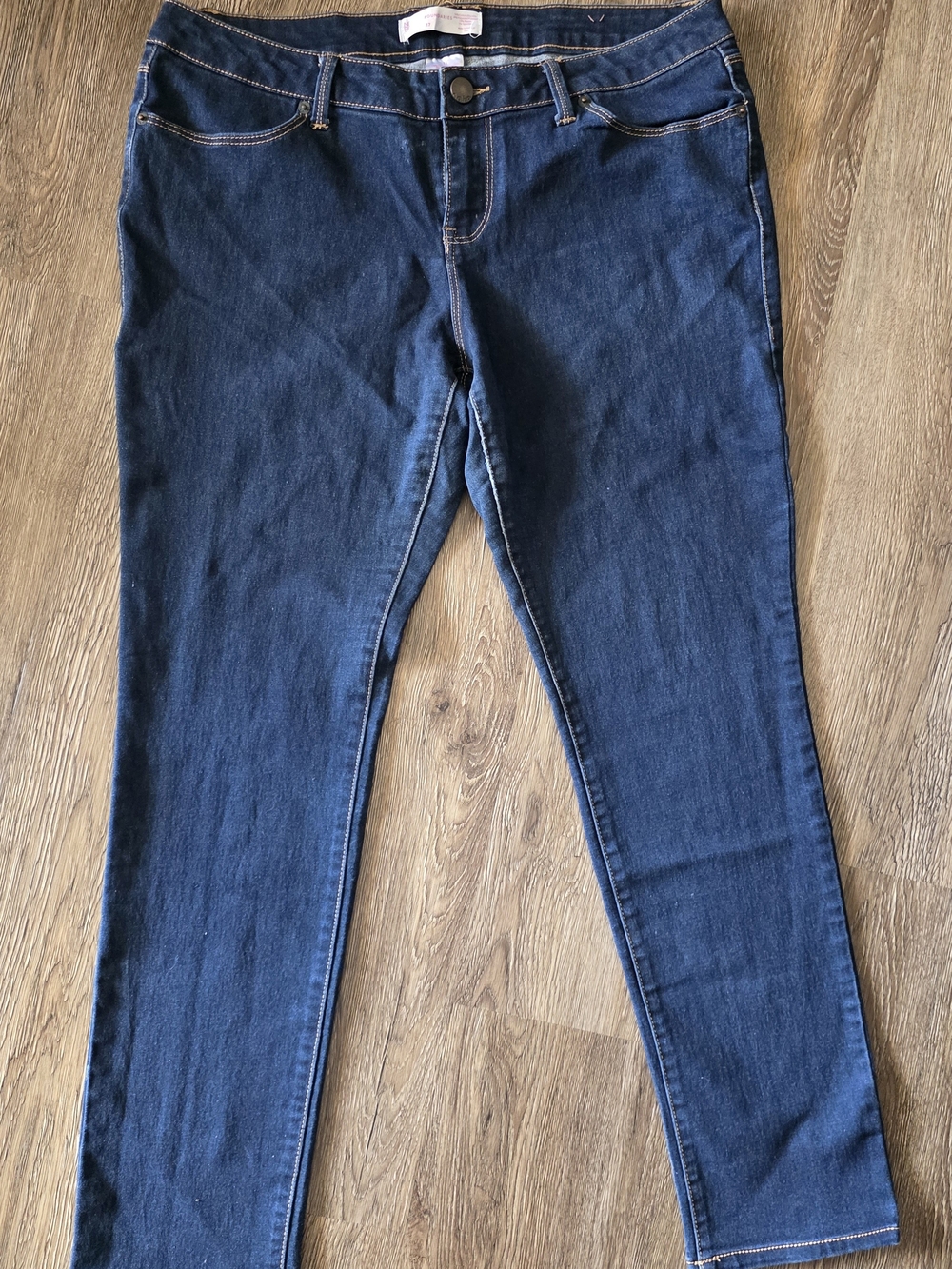 No Boundaries Dark Blue Skinny Stretch Jeans